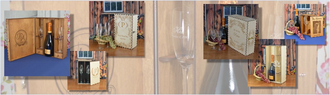Champagne and Flute Gift Boxes